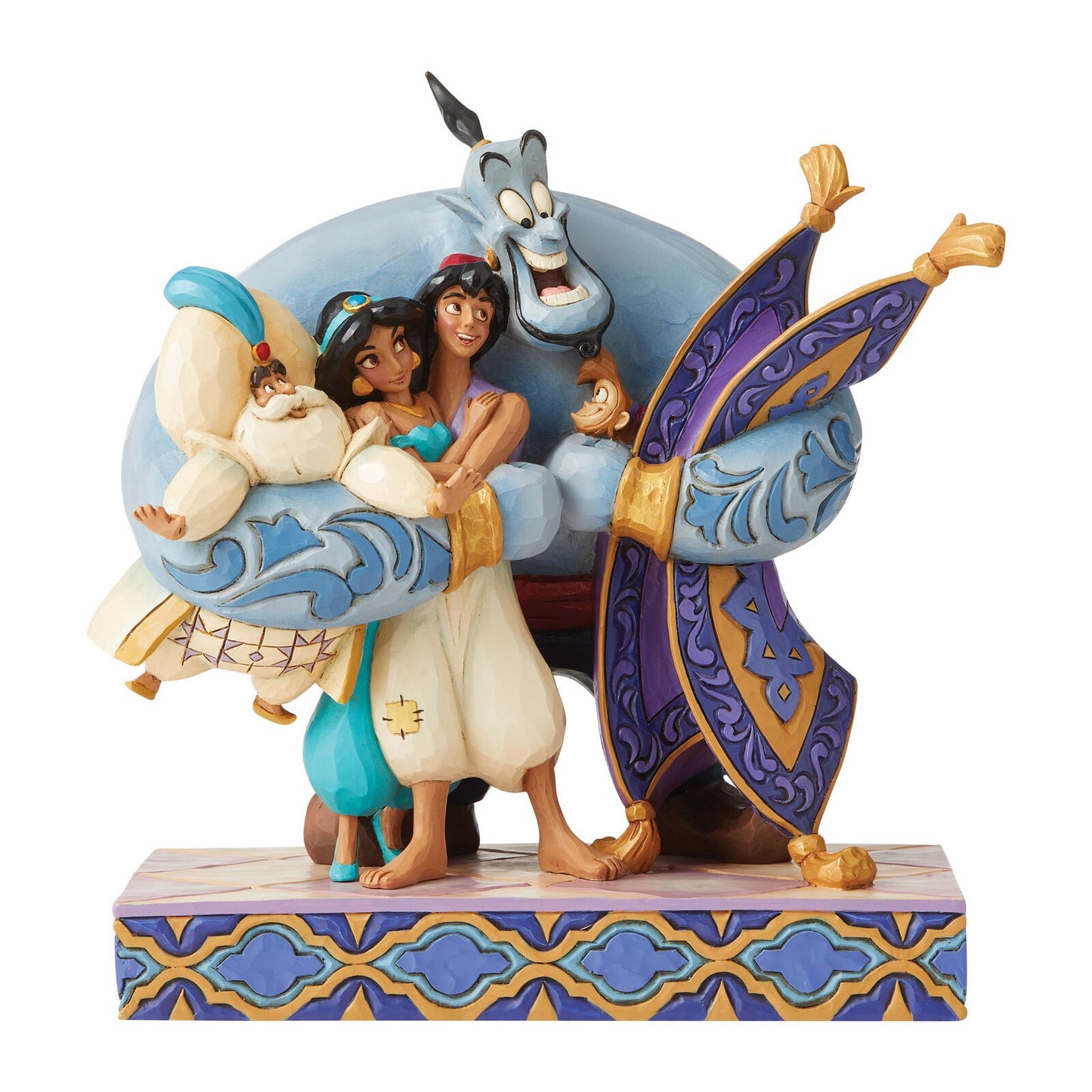 Alladdin Genie Hug Figurine Disney Traditions By Jim Shore