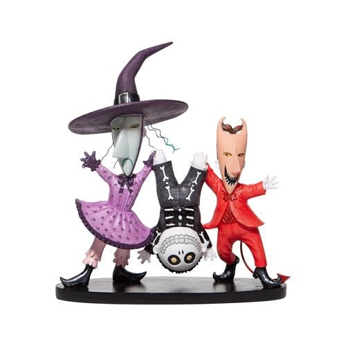 Nightmare Before Christmas Lock Shock And Barrel Figurine 16cm Disney Showcase