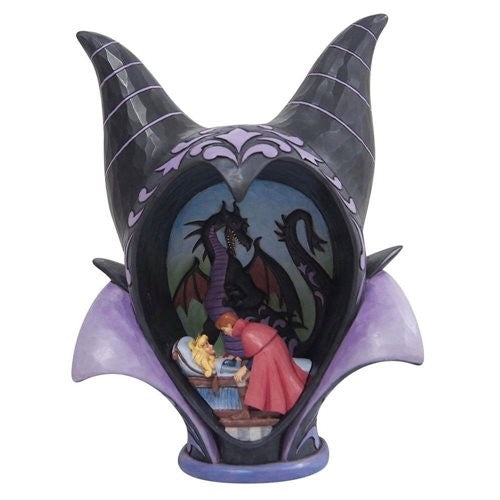 Maleficent Headdress Scene Jim Shore Statue