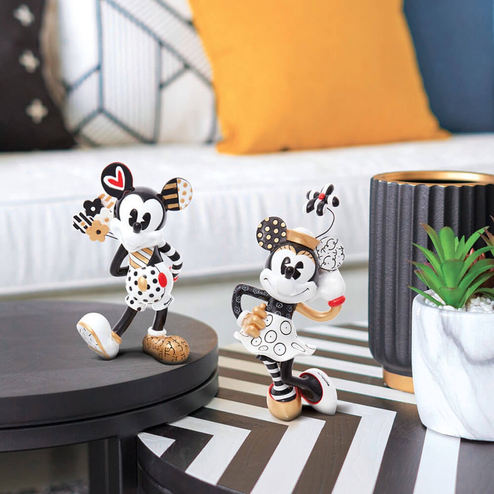 Minnie Mouse Midas Large Figurine By Romero Britto