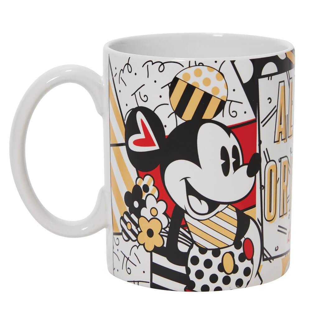 Mickey & Minnie Midas Mug By Romero Britto