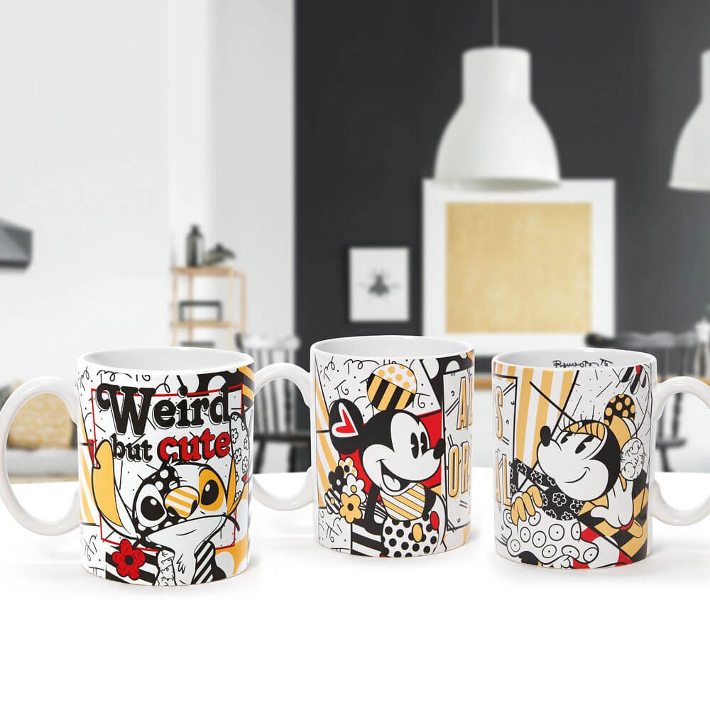 Mickey & Minnie Midas Mug By Romero Britto