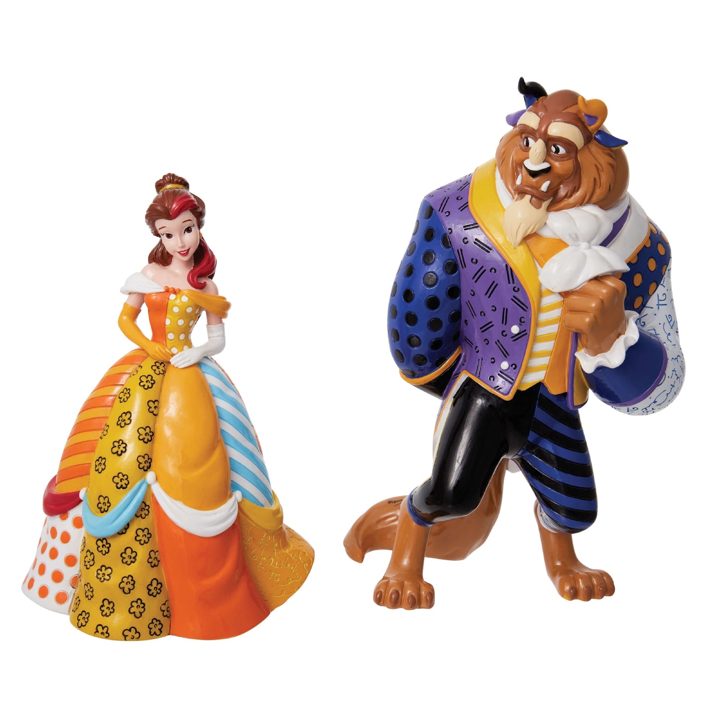 Beast Figurine Beauty And The Beast By Romero Britto