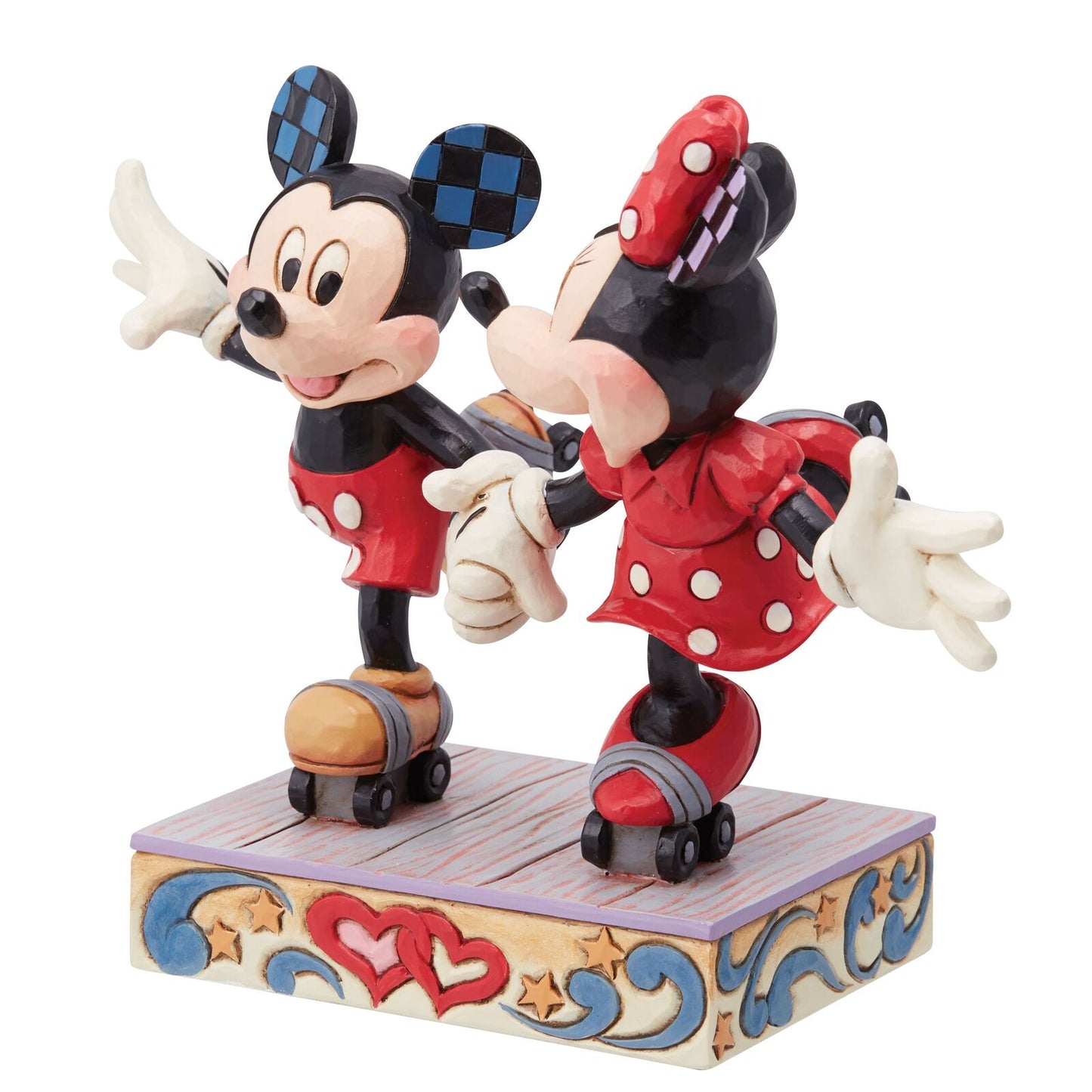 Disney Traditions - 14cm Mickey & Minnie Skating