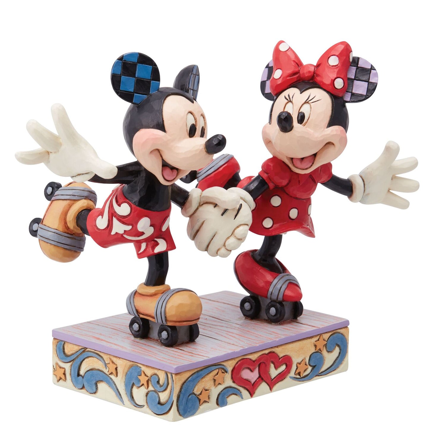 Disney Traditions - 14cm Mickey & Minnie Skating