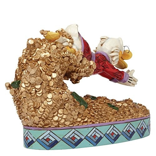 Scrooge Mcduck Treasure Dive Figurine Disney Traditions By Jim Shore