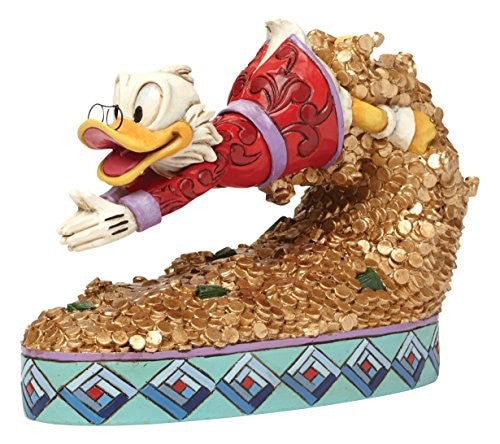 Scrooge Mcduck Treasure Dive Figurine Disney Traditions By Jim Shore