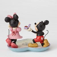 Mickey Proposing To Minnie Figurine Disney Traditions By Jim Shore