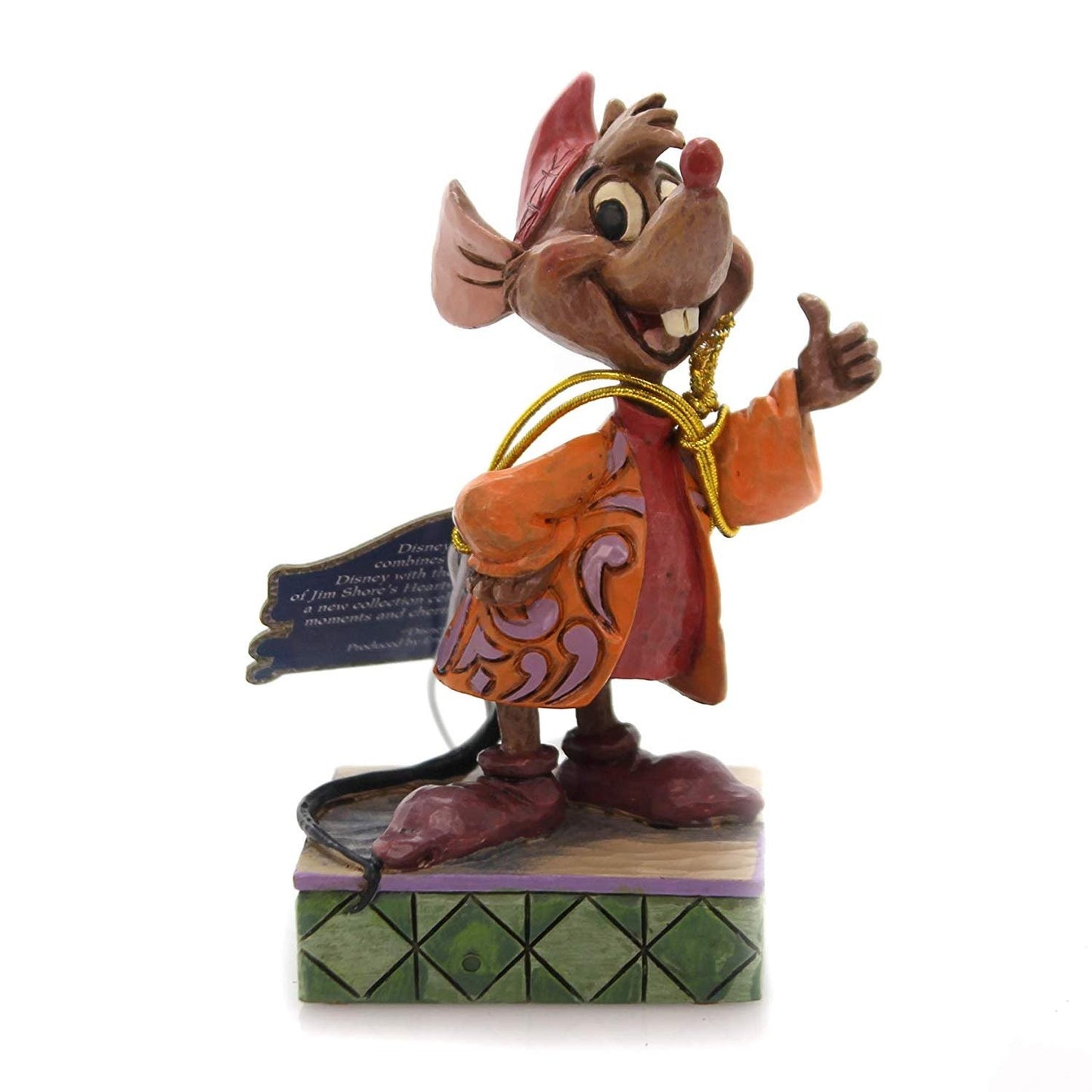 Jaq Personality Pose Disney Traditions By Jim Shore