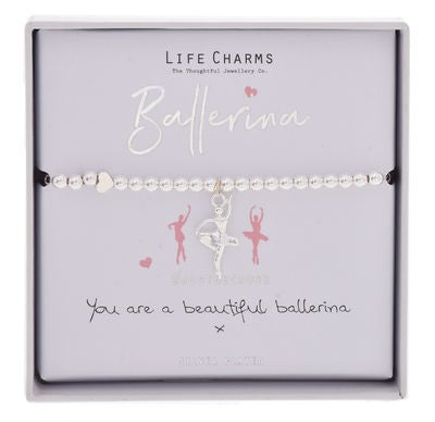 Life Charms Bracelet Ballerina