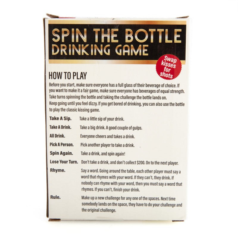 Drinking Game Spin The Bottle