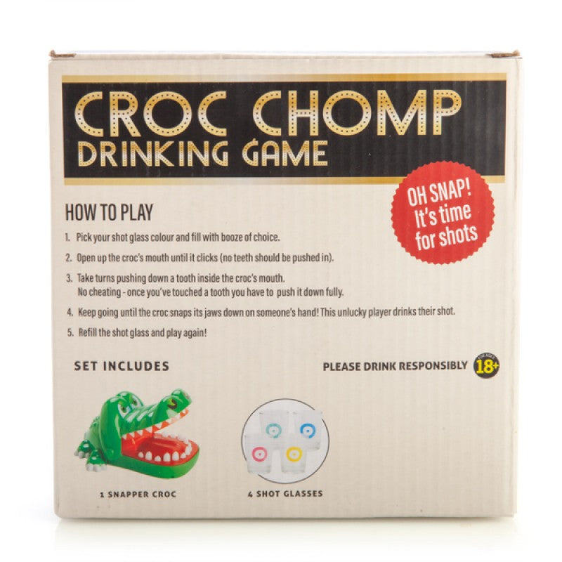 Drinking Game Croc Chomp