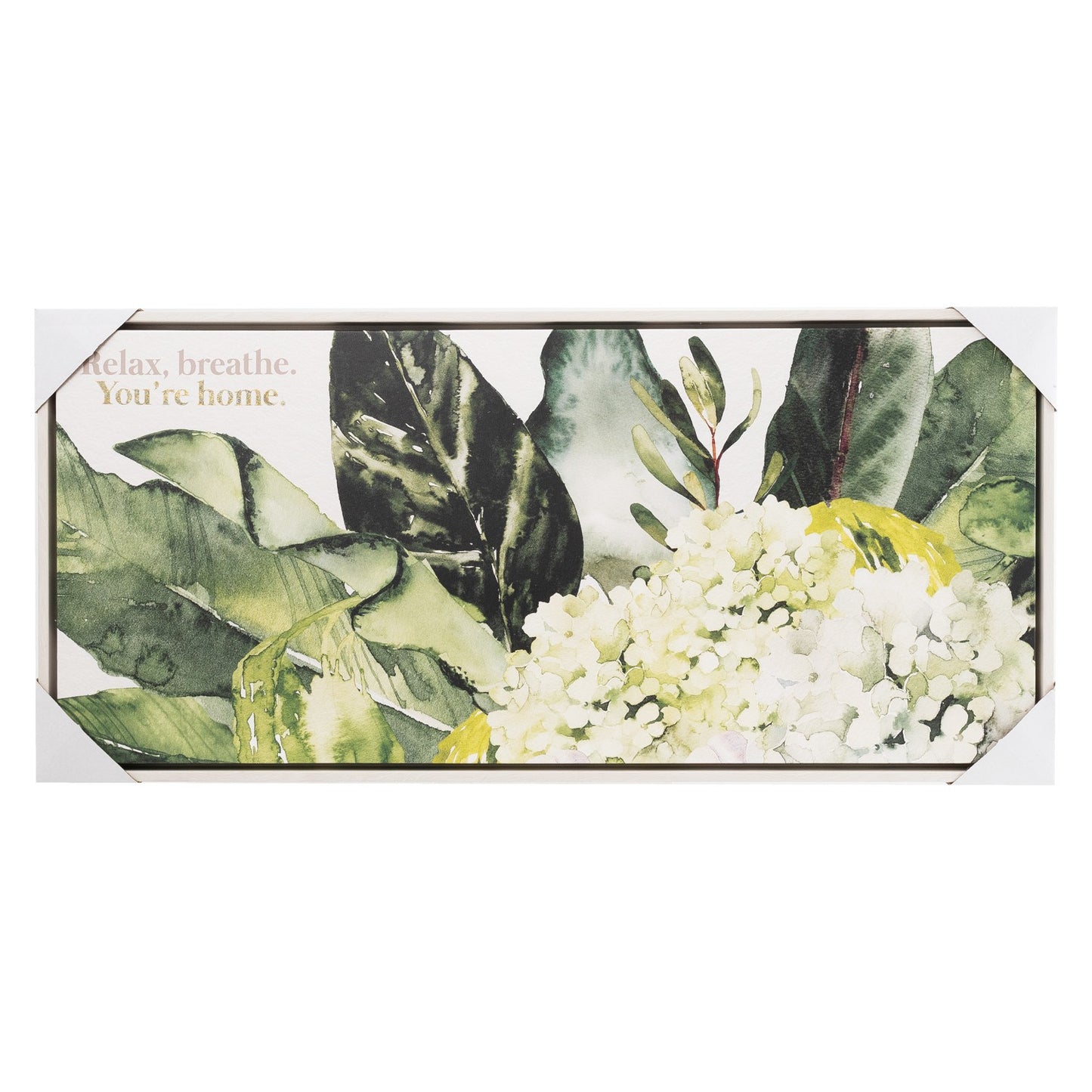 Greenhouse Home Framed Canvas 94x44