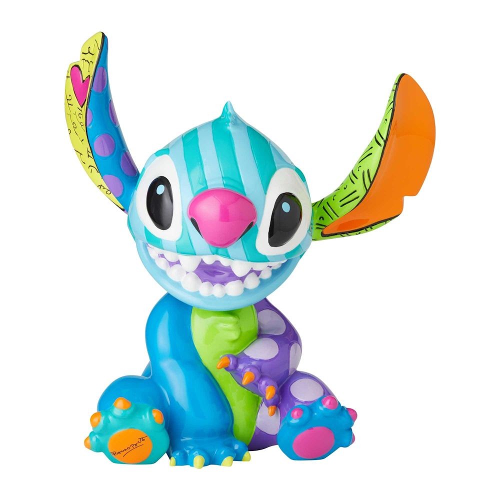 Stitch Extra Large Figurine By Romero Britto