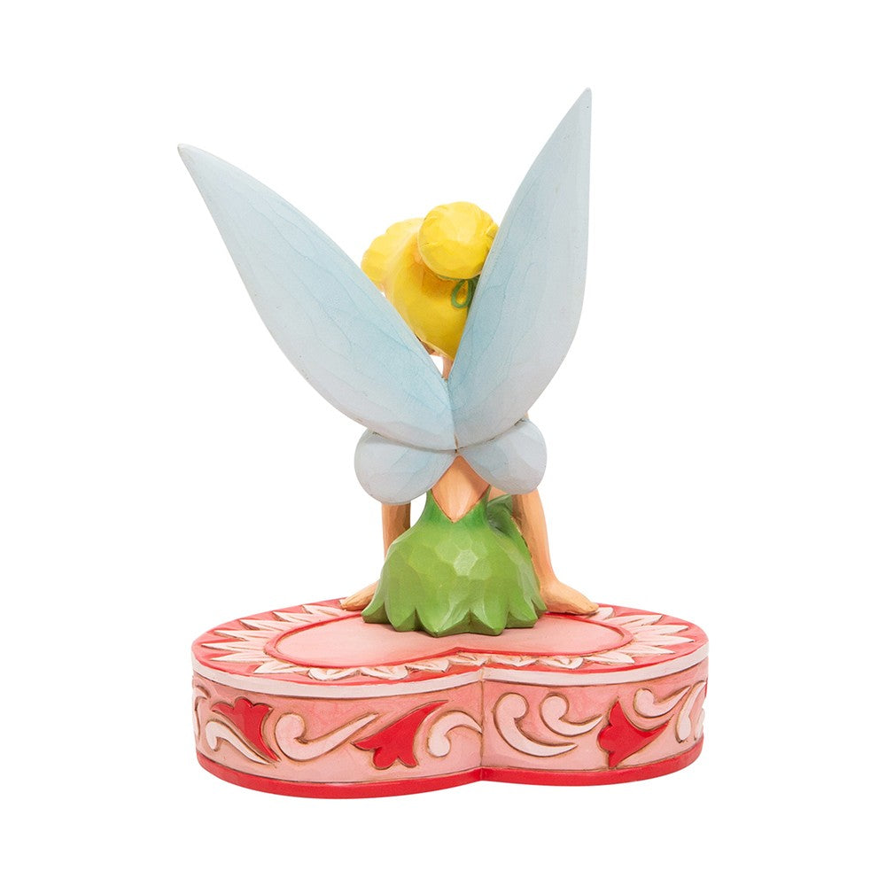 Tinkerbelle Sitting On Heart Disney Traditions By Jim Shore