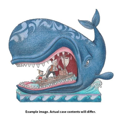 Monstro, Gepetto And Pinocchio - A Whale Of A Time Disney Traditions By Jim Shore