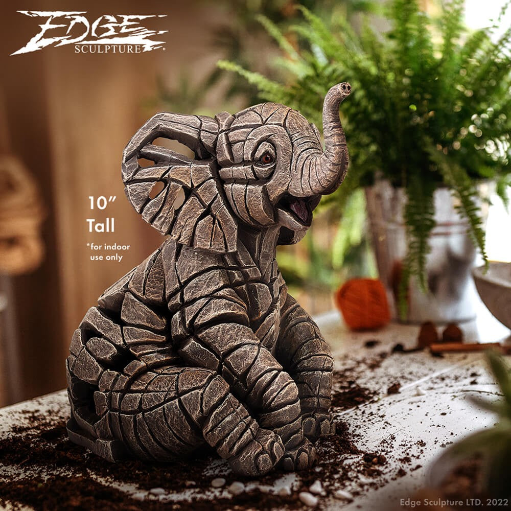 Edge Elephant Calf Figure Small