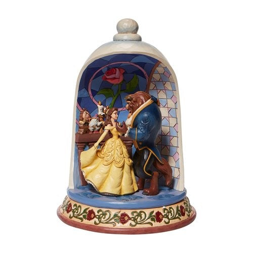 Enesco 6008995 Beauty And The Beast Rose Dome
