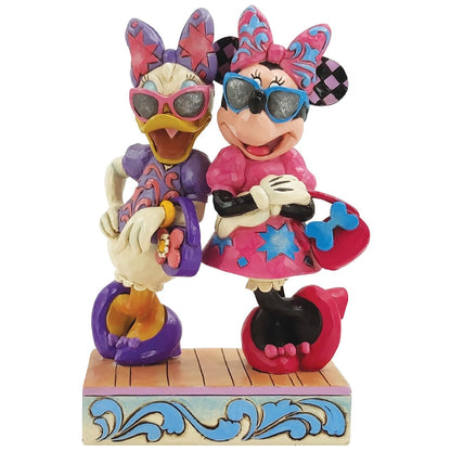 Minnie Mouse & Daisy Duck Fashionistas Figurine Disney Traditions By Jim Shore