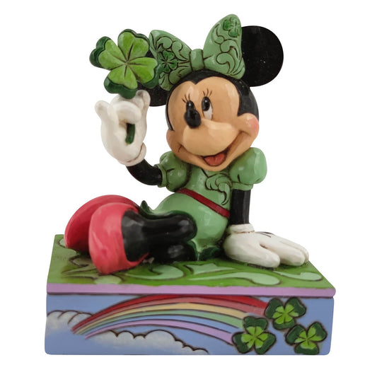 Minnie Mouse Shamrock Personality Pose Disney Traditions By Jim Shore