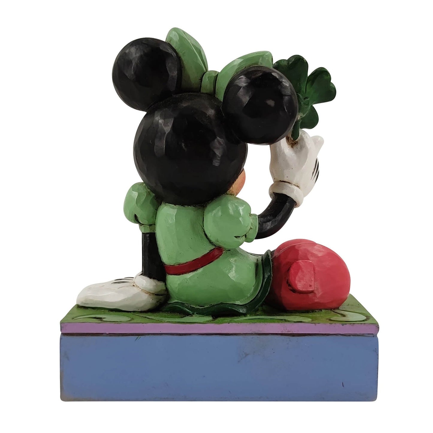 Minnie Mouse Shamrock Personality Pose Disney Traditions By Jim Shore
