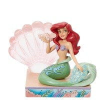 Ariel Clear Resin Shell Disney Traditions By Jim Shore