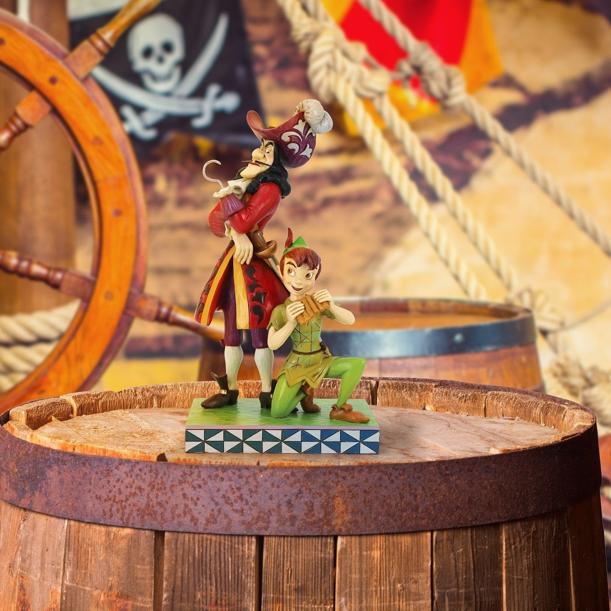 Captain Hook Good Vs. Evil Devious And Daring Disney Traditions By Jim Shore
