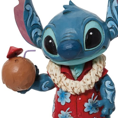 Stitch Hawaiian Shirt Tropical Delight Disney Traditions By Jim Shore
