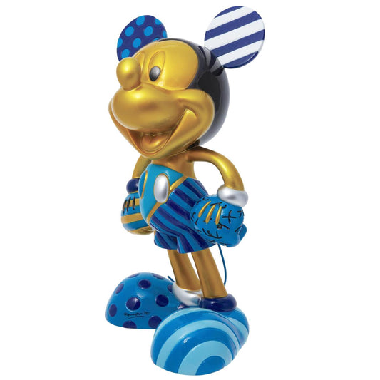 Rb Nle Metallic Gold & Blue Mickey Mouse