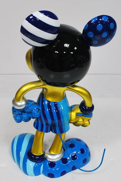 Rb Nle Metallic Gold & Blue Mickey Mouse