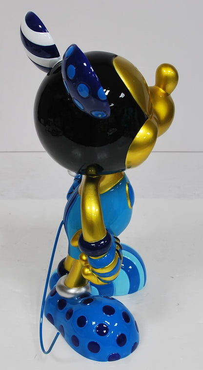 Rb Nle Metallic Gold & Blue Mickey Mouse