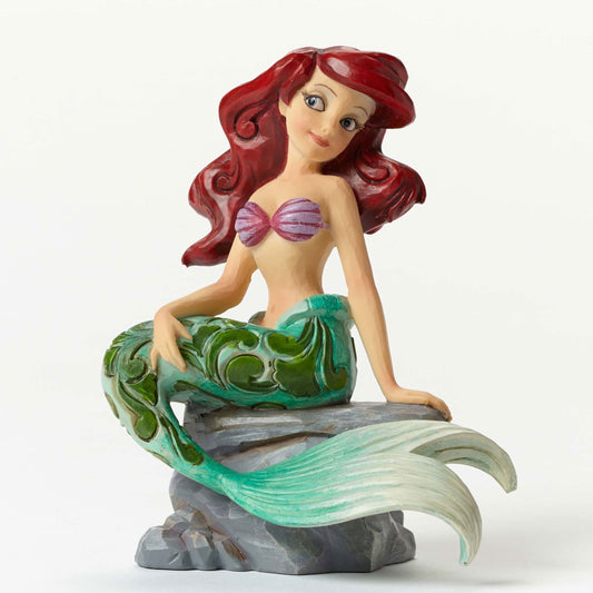 Ariel Splash Of Fun Personality Pose Figurine Disney Traditions By Jim Shore