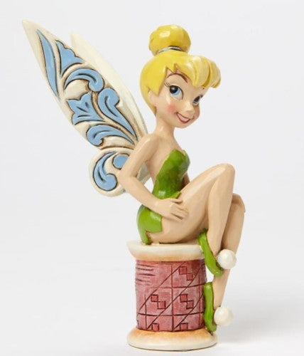 Tinker Bell Spool Of Thread Disney Traditions By Jim Shore