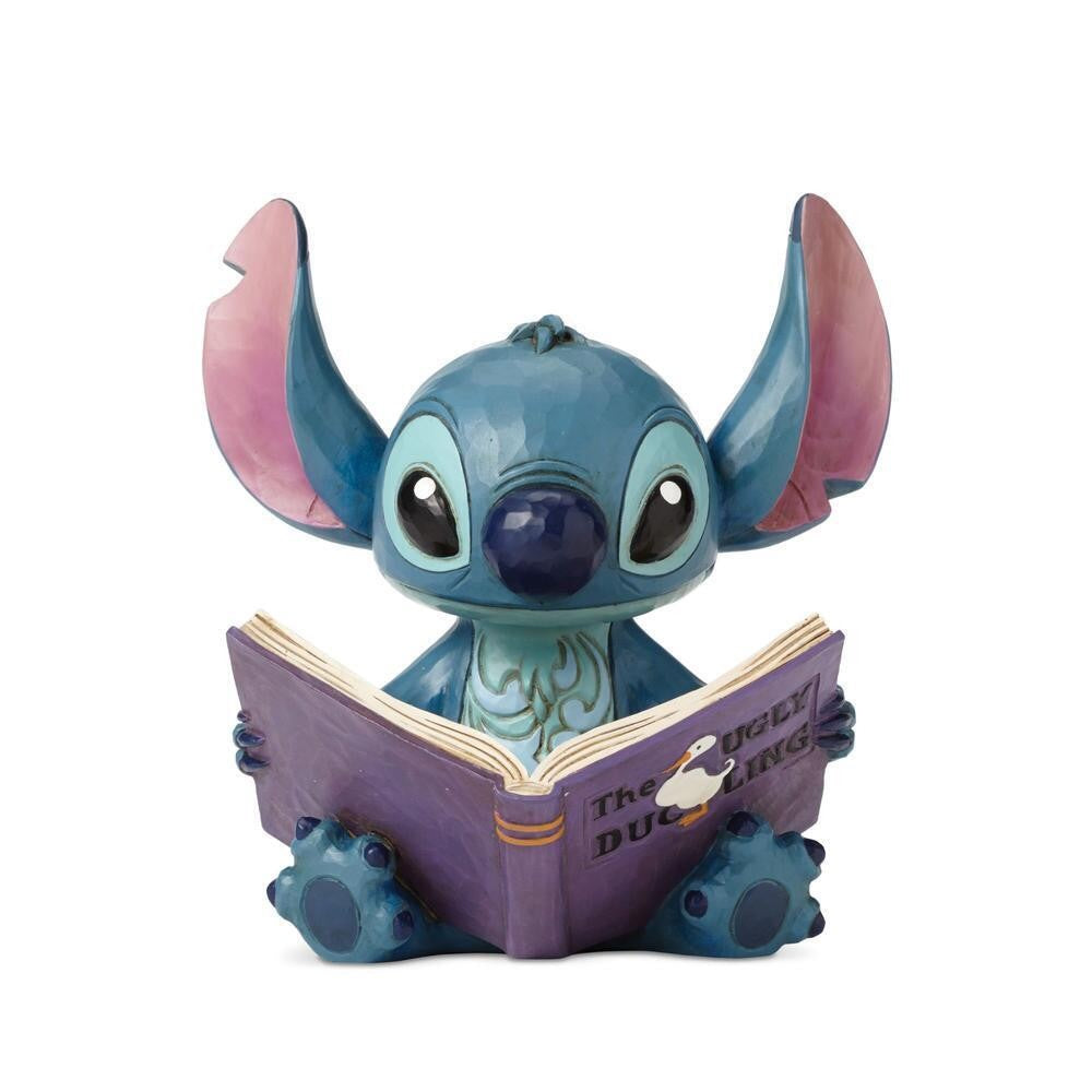 Stitch W/ Book Disney Traditions By Jim Shore