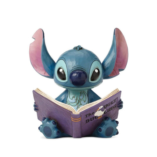 Stitch W/ Book Disney Traditions By Jim Shore