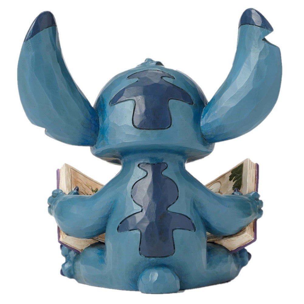 Stitch W/ Book Disney Traditions By Jim Shore
