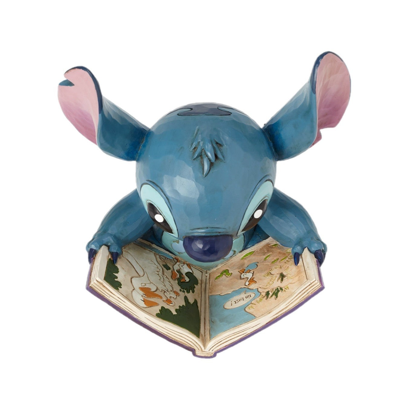 Stitch W/ Book Disney Traditions By Jim Shore
