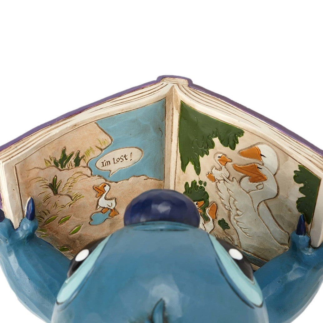 Stitch W/ Book Disney Traditions By Jim Shore