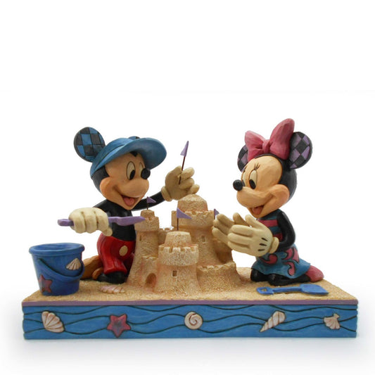 Mickey & Minnie Seaside Sweethearts Figurine Disney Traditions By Jim Shore