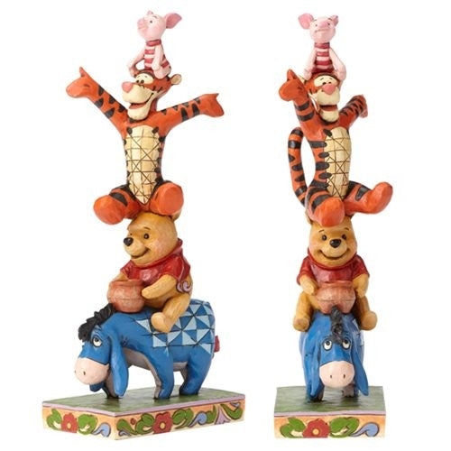 Eeyore Pooh & Piglet Stack Disney Traditions By Jim Shore