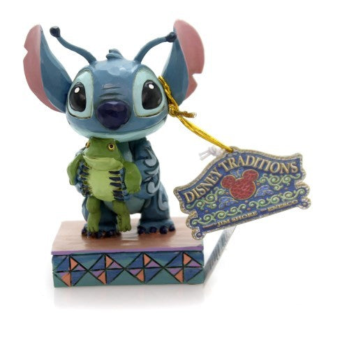 Stitch W/ Frog Personality Pose Disney Traditions By Jim Shore