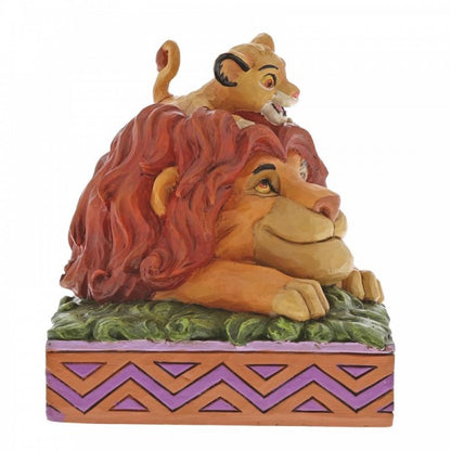 Simba & Mufasa Father & Son Disney Traditions By Jim Shore