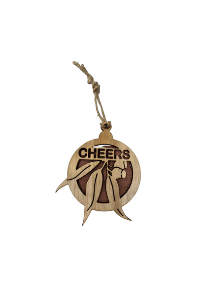 Gumleaf Bauble Laser Cut