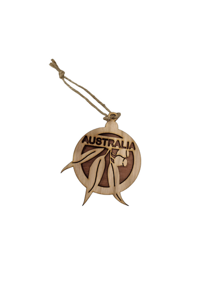 Gumleaf Bauble Laser Cut