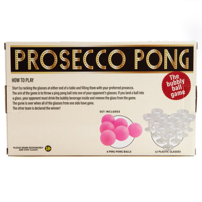 Drinking Game Prosecco Pong