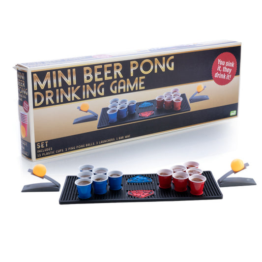 Drinking Game Bar Mat Beer Pong