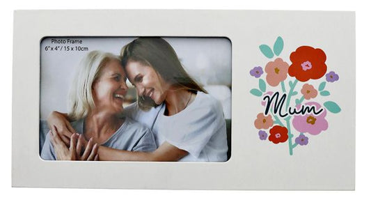 Mum Floral Bloom Frame 4 X 6