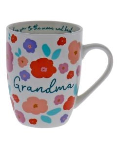 Grandma Floral Bloom Mug