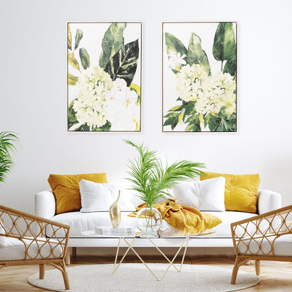 Greenhouse Left Framed Canvas 94x64