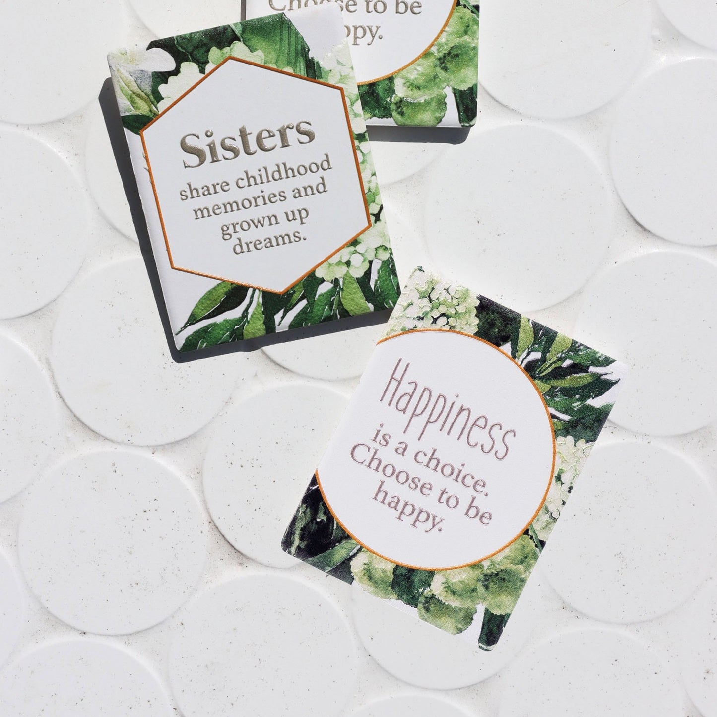 Greenhouse Happiness Ceramic Magnet
